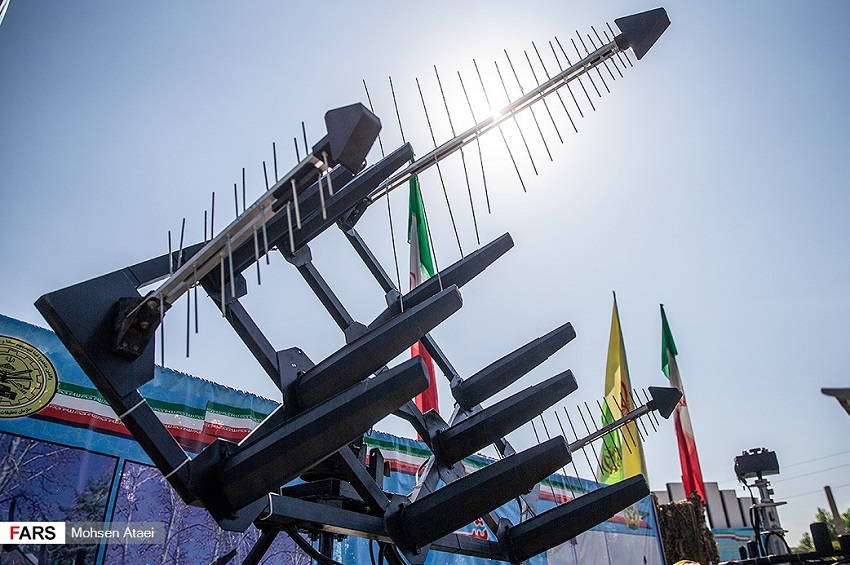 سلاح شاهين الكتروني الايراني المضاد للاجسام الطائرة